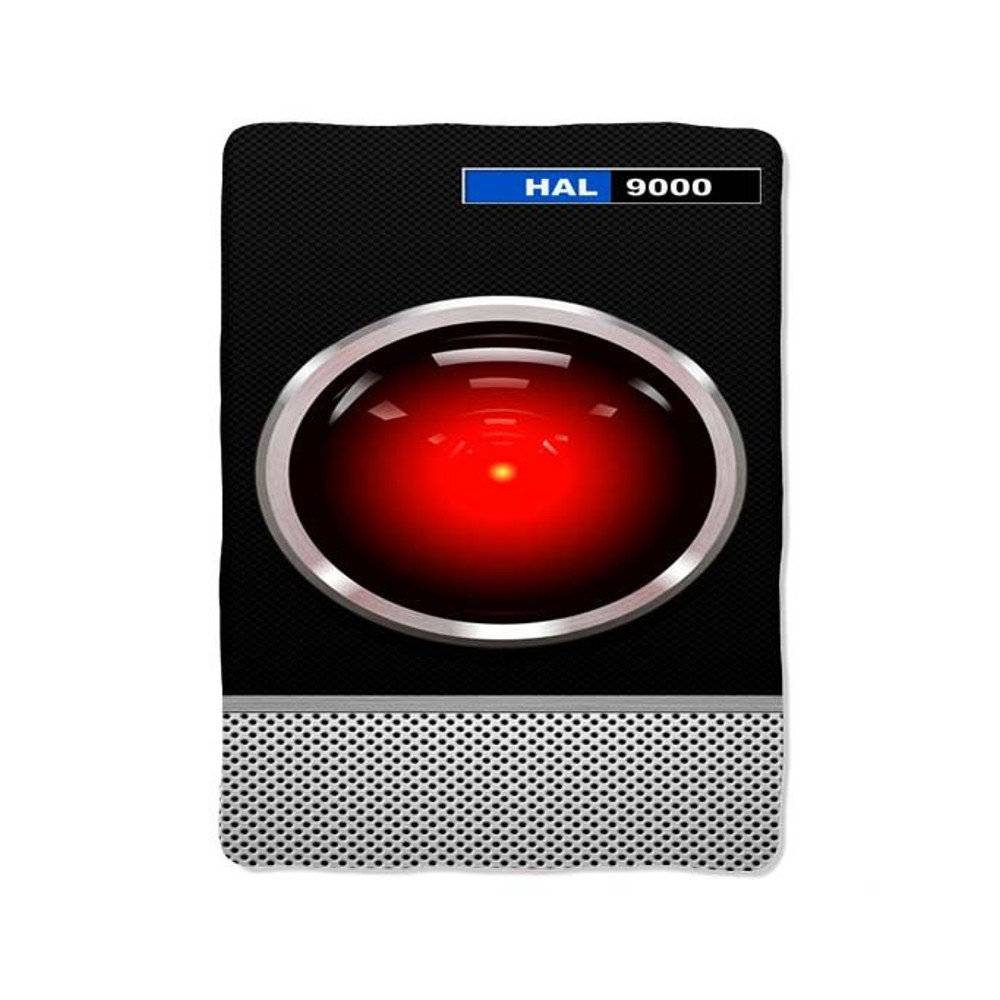 Red Silver Hal 9000 Blanket 0