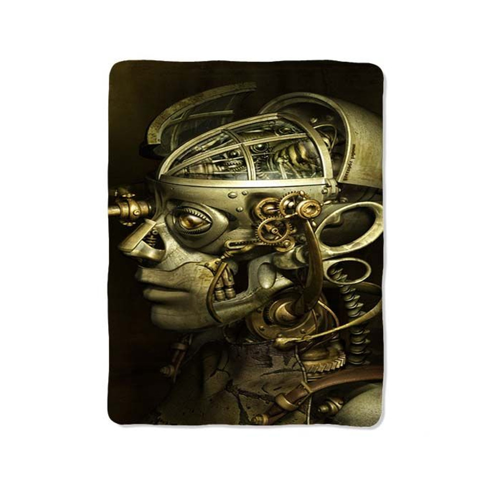 Steampunk Cyborg Blanket 0