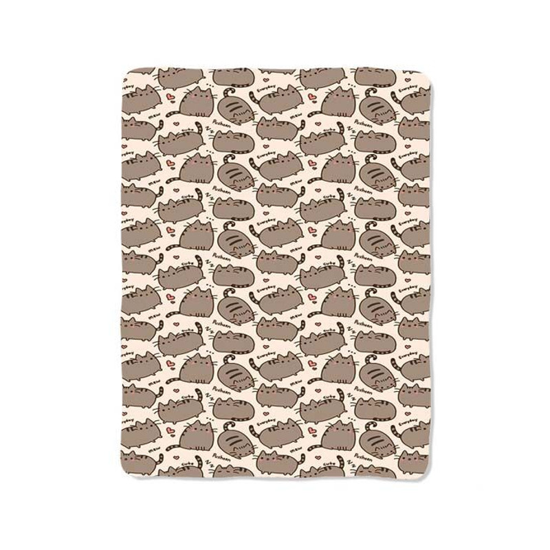 The Cat On Blanket 0