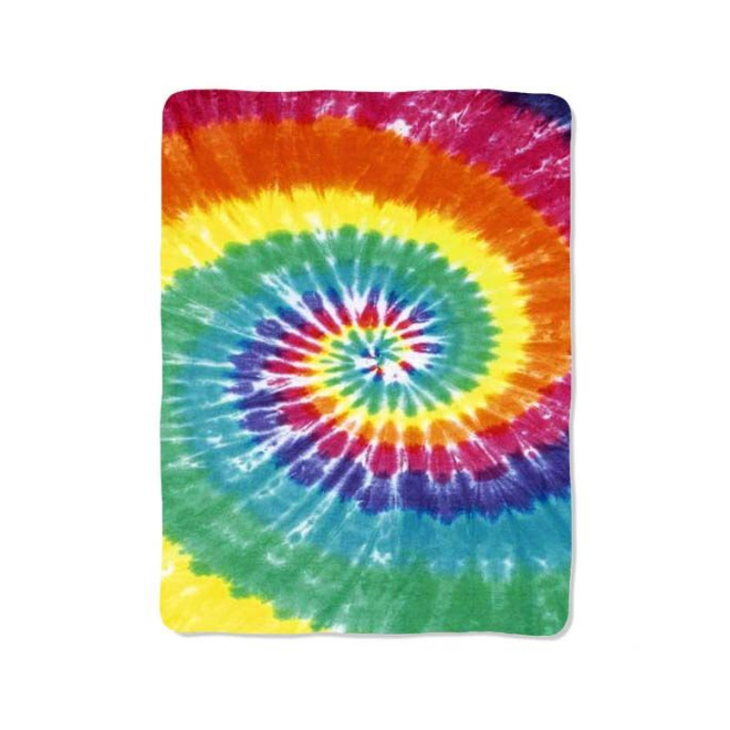 Tie Dye On Blanket 0