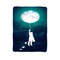 Banksy Balloon Boy Moon Blanket 0