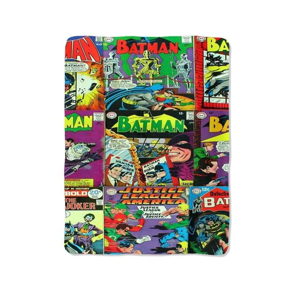 Batman Comic Collage Blanket 0