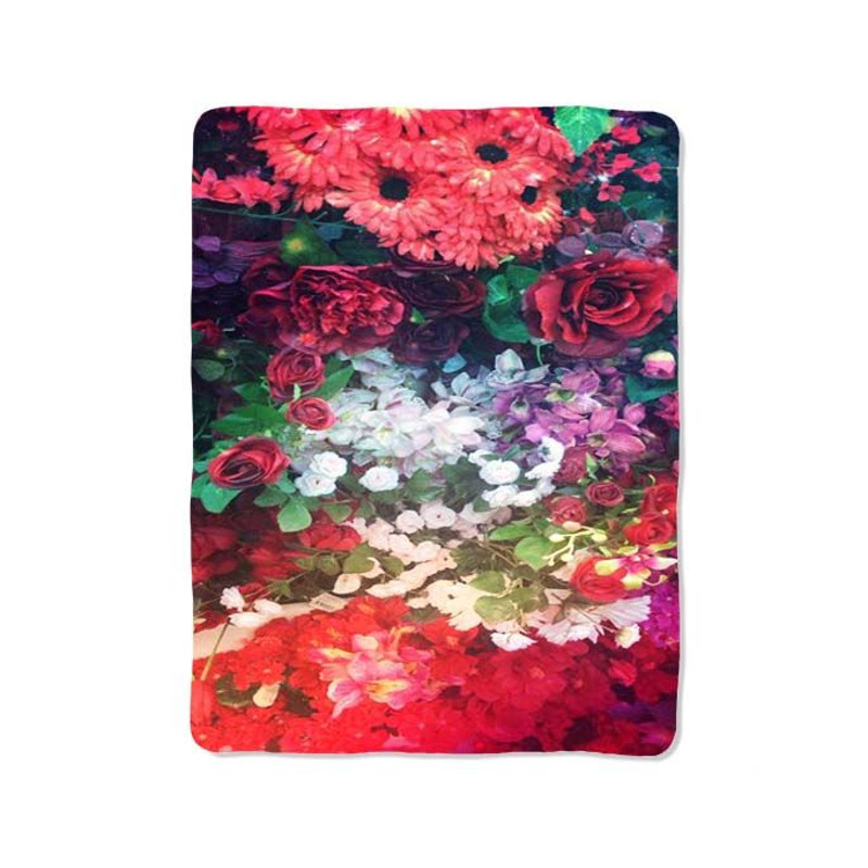 Beautiful Roses Floral Blanket 0