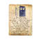 Blue Tardis Quotes Blanket 0