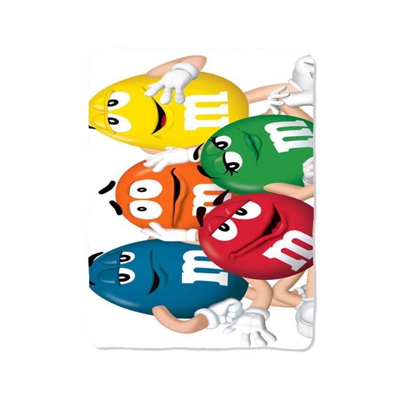 Character Mm Chocolate Blanket 0