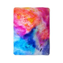 colorful pastel blanket