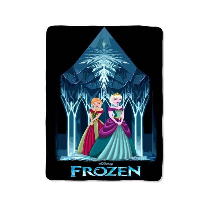 Elsa And Anna Disney Frozen Blanket 0