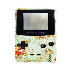 gameboy floral blanket