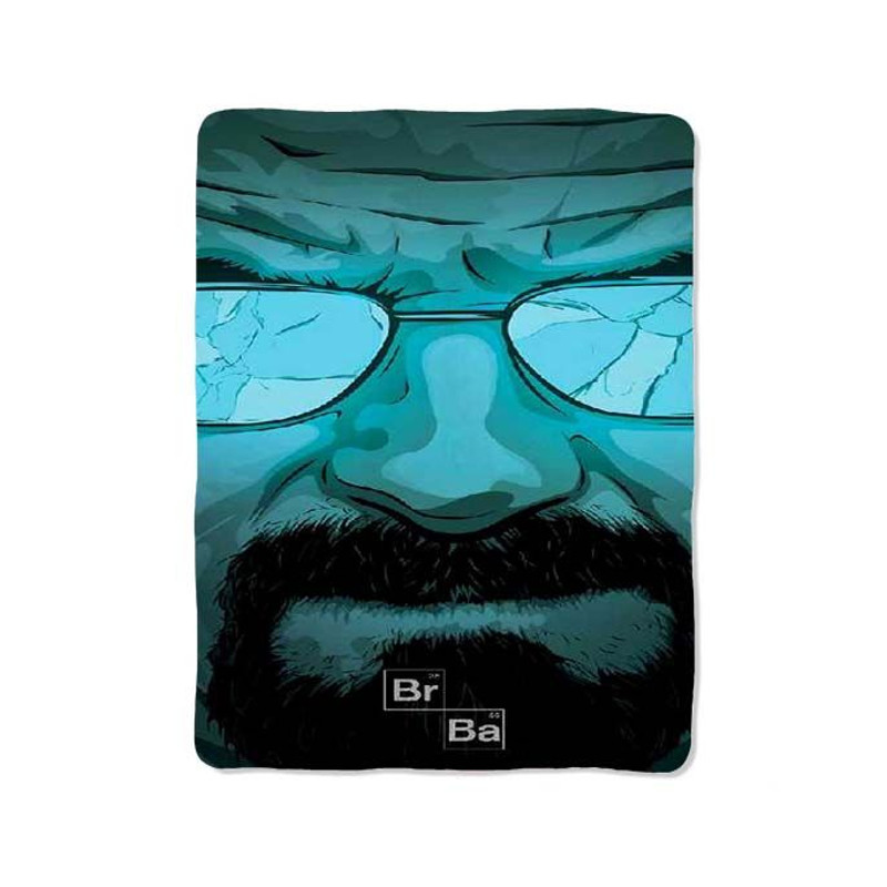Heisenberg Face Breaking Bad Blanket 0