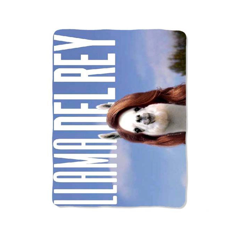 Llama Del Rey Blanket 0