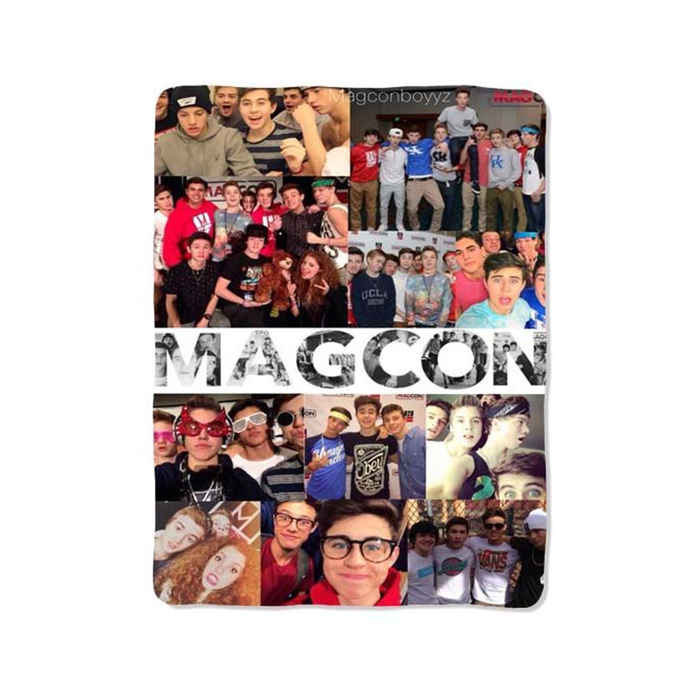 Magcon Boys Tour Collage Blanket 0
