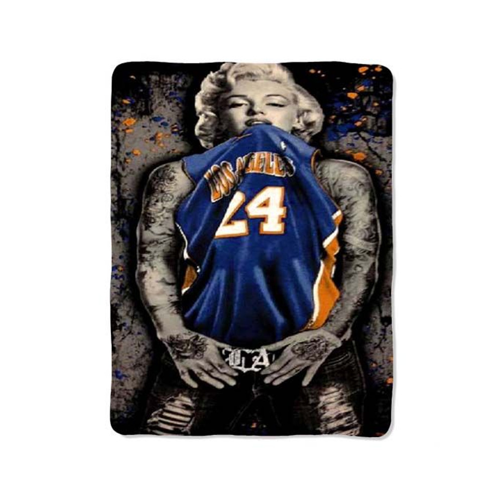 Marilyn Monroe La Lakers Blanket 0