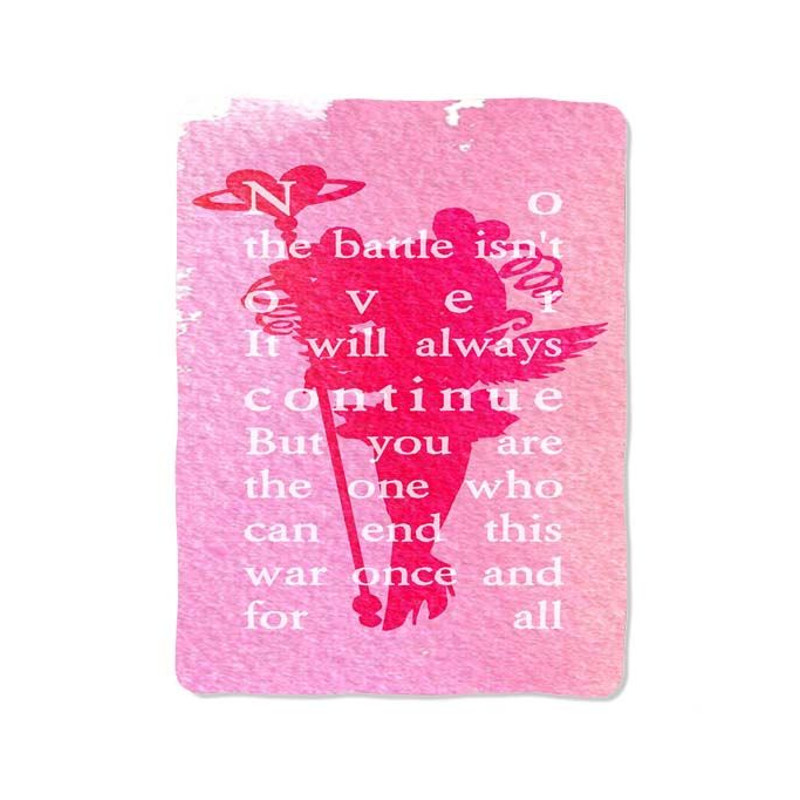 Sailor Moon Quotes Blanket 0