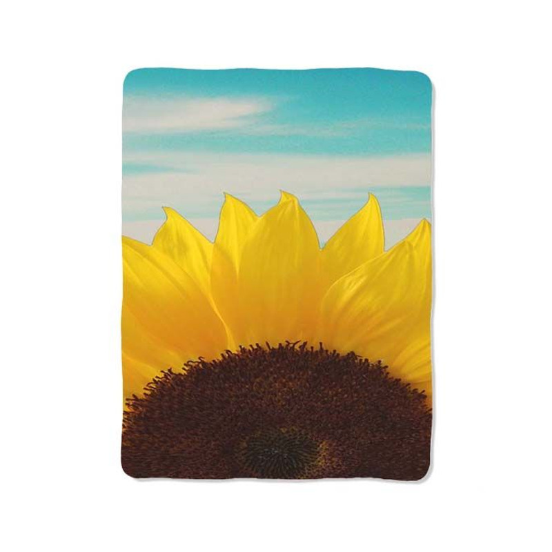 Sun Flower Could Blanket 0