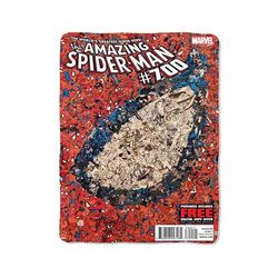 the amazing spiderman 700 blanket