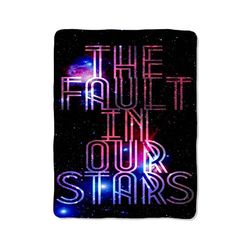 the fault in our stars galaxy blanket