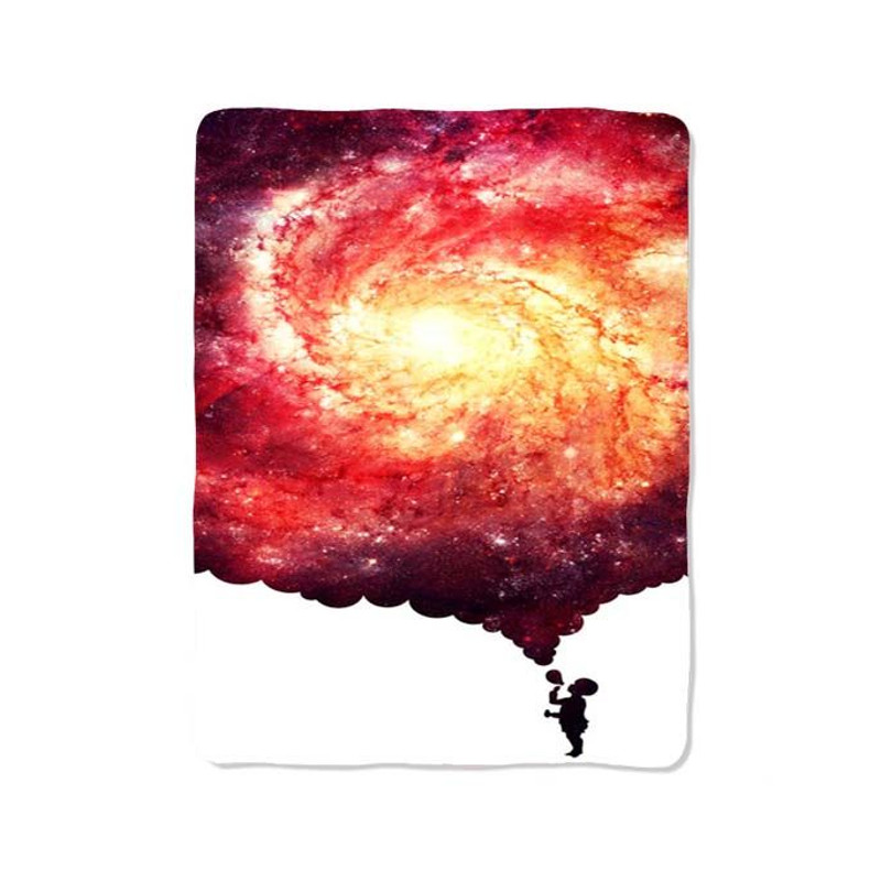 The Universe In A Soap Bubble Galaxy Blanket 0