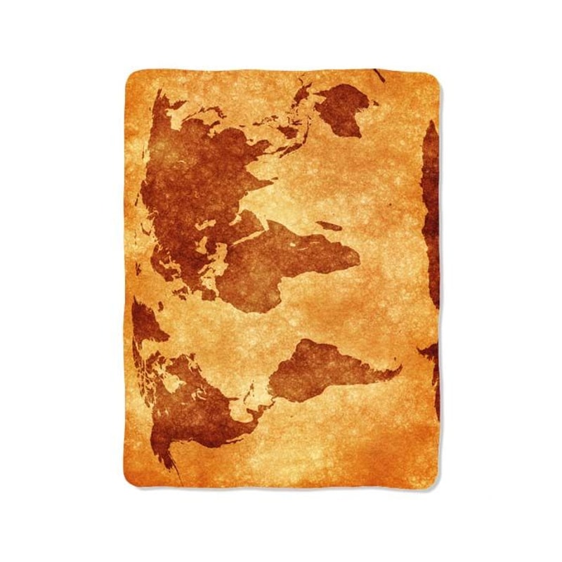 World Map Blanket 0