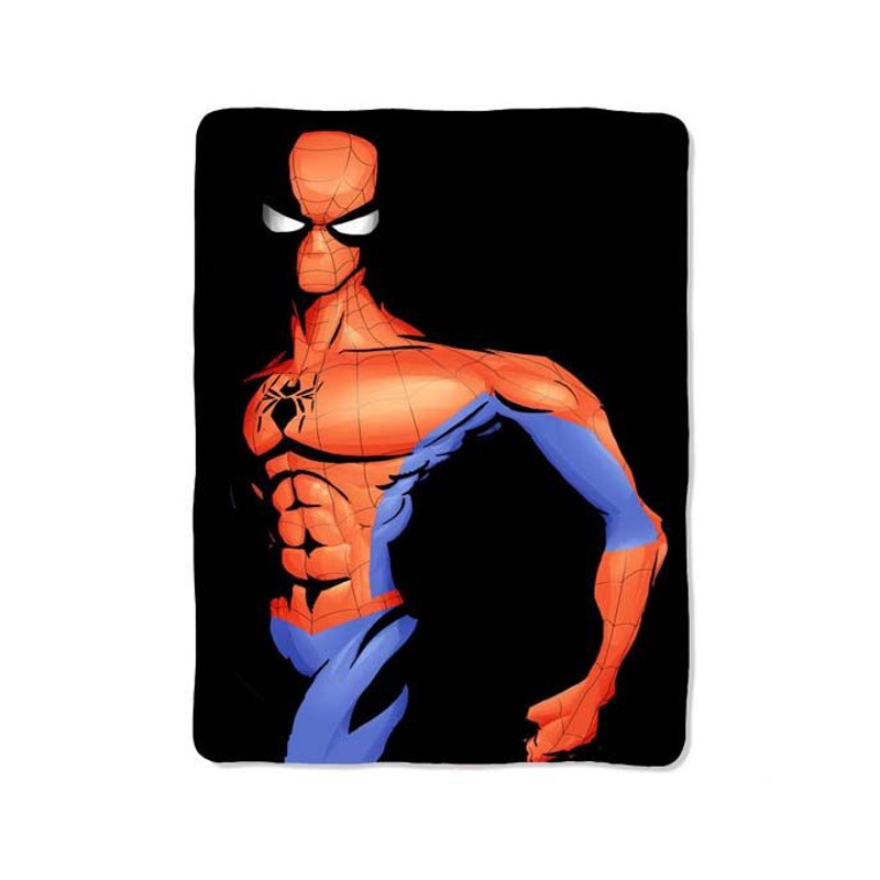 Amazing Shadow Spiderman Print On Blanket 0