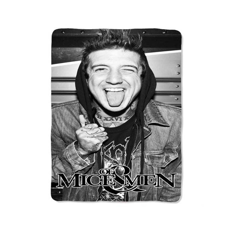Austin Carlile Of Mice And Men Print On Blanket 0