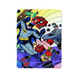 batman and robin magic art print on blanket