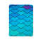 Blue Geometric Chevron Print On Blanket 0