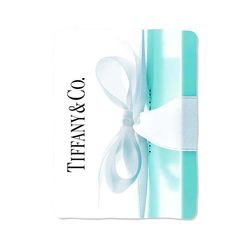 blue mint box tiffany co print on blanket