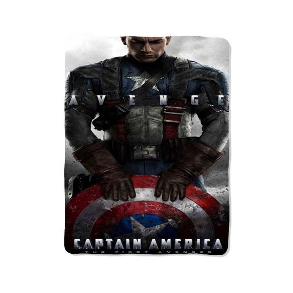 Captain America 2 Print On Blanket 0
