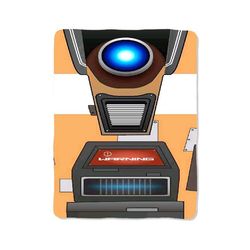 claptrap borderland color block print on blanket