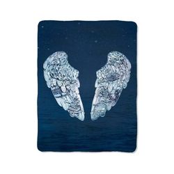 coldplay ghost stories print on blanket