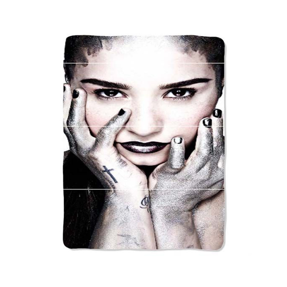 Demi Lovato Print On Blanket 0