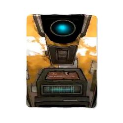 favorite claptrap borderland print on blanket