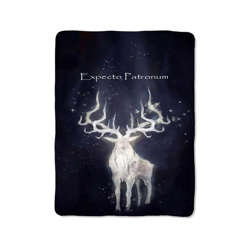 Harry Potter Expecto Patronum Print On Blanket 0