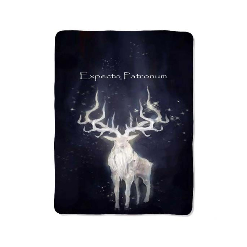 Harry Potter Expecto Patronum Print On Blanket 0