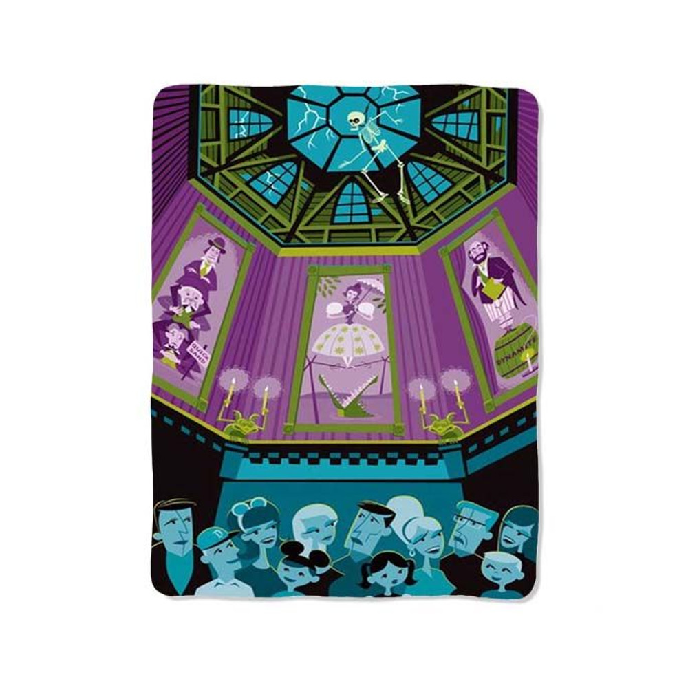 Haunted Mansion Print On Blanket 0