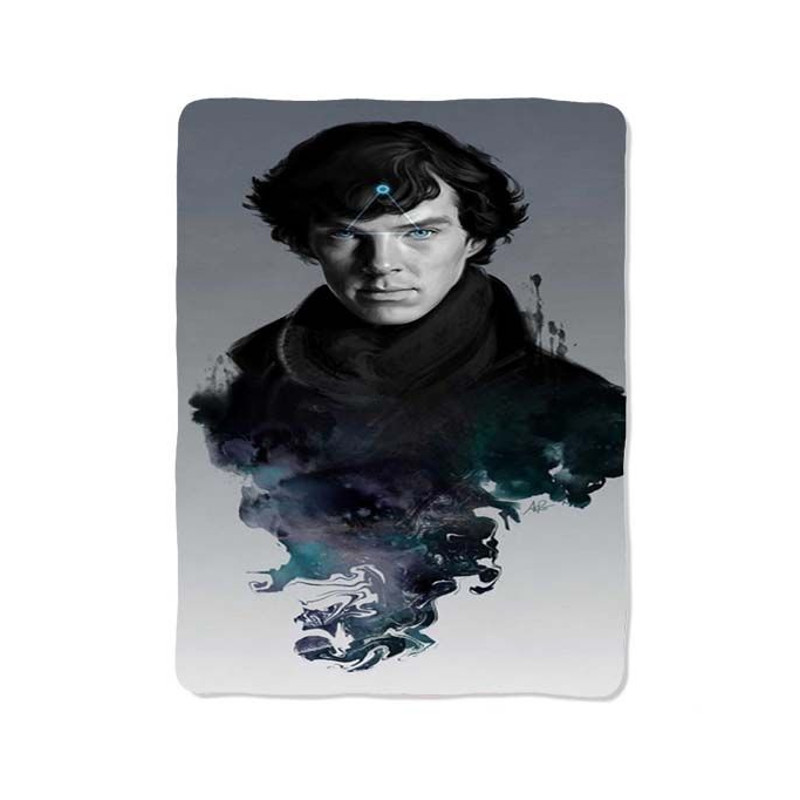 I Am Sherlock Print On Blanket 0