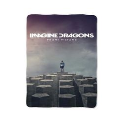 imagine dragons print on blanket