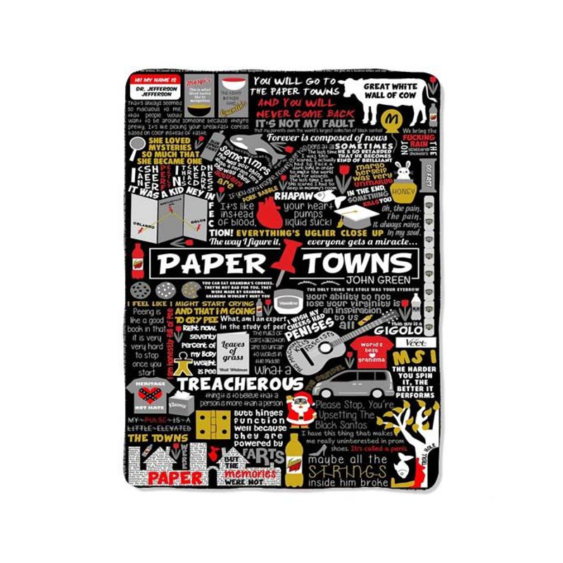 John Green Paper Town Set OnBlanket 0