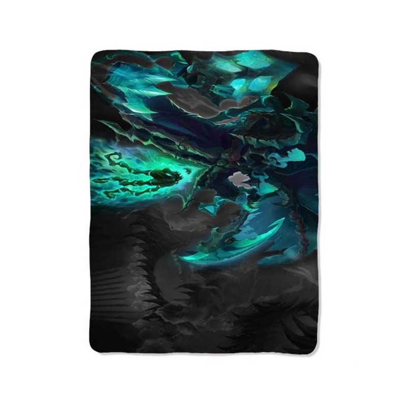 League Of Legend Thresh Print On Blanket 0