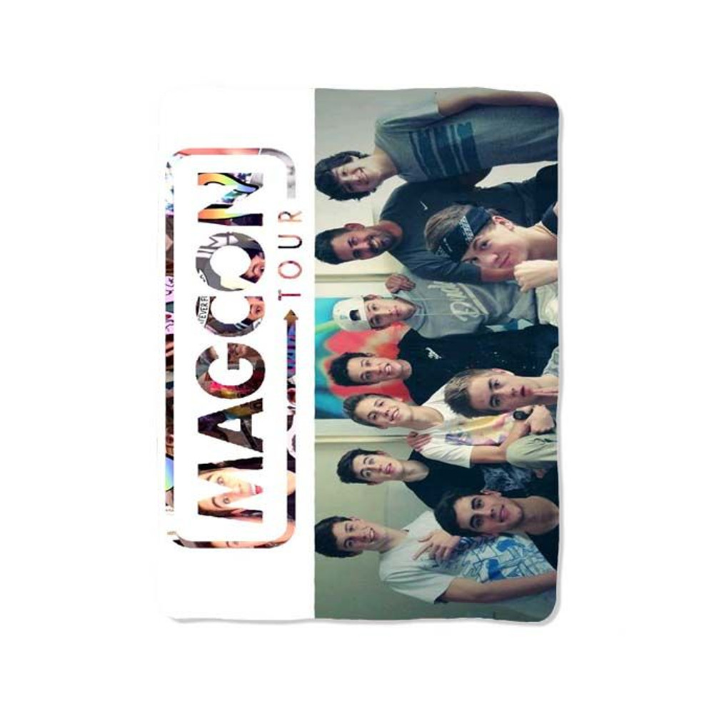 Magcon Tour Family Print On Blanket 0
