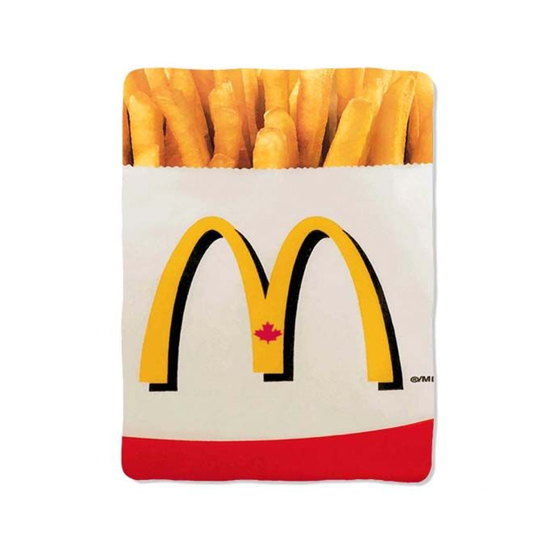 Mc D French Fries Print On Blanket 0