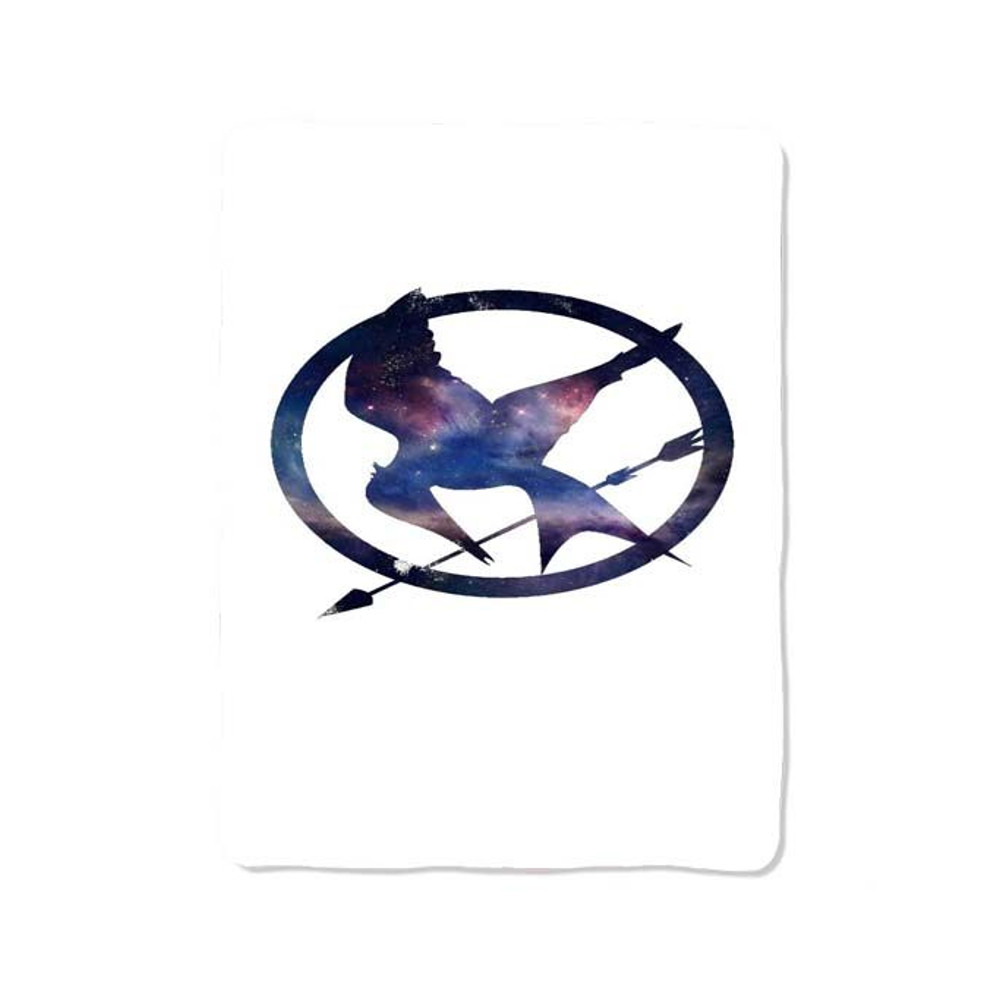 Mockingjay Galaxy The Hunger Games Print On Blanket 0