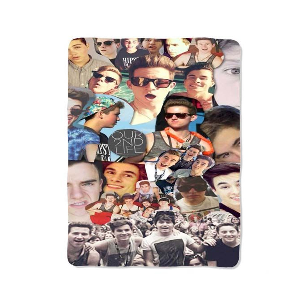 Our2ndlife Collage Print On Blanket 0