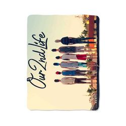 our2ndlife print on blanket