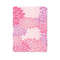 Pink Flower Print On Blanket 0