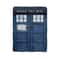 Police Box Tardis Doctor Who Print On Blanket 0