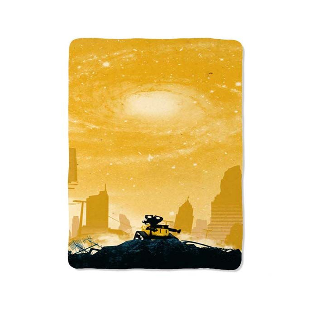 Wall E Robot Print On Blanket 0