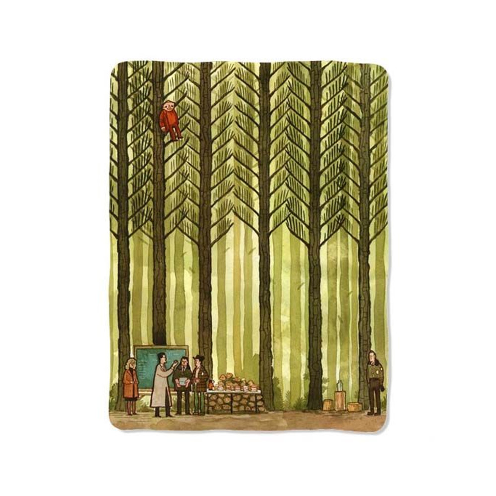 Welcome To Twin Peaks Print On Blanket 0