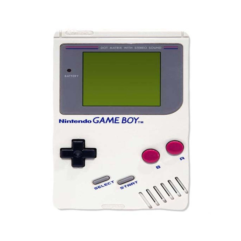 White Gameboy Print On Blanket 0