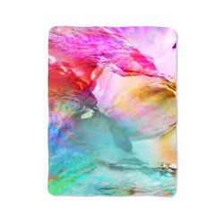 abstract design on blanket